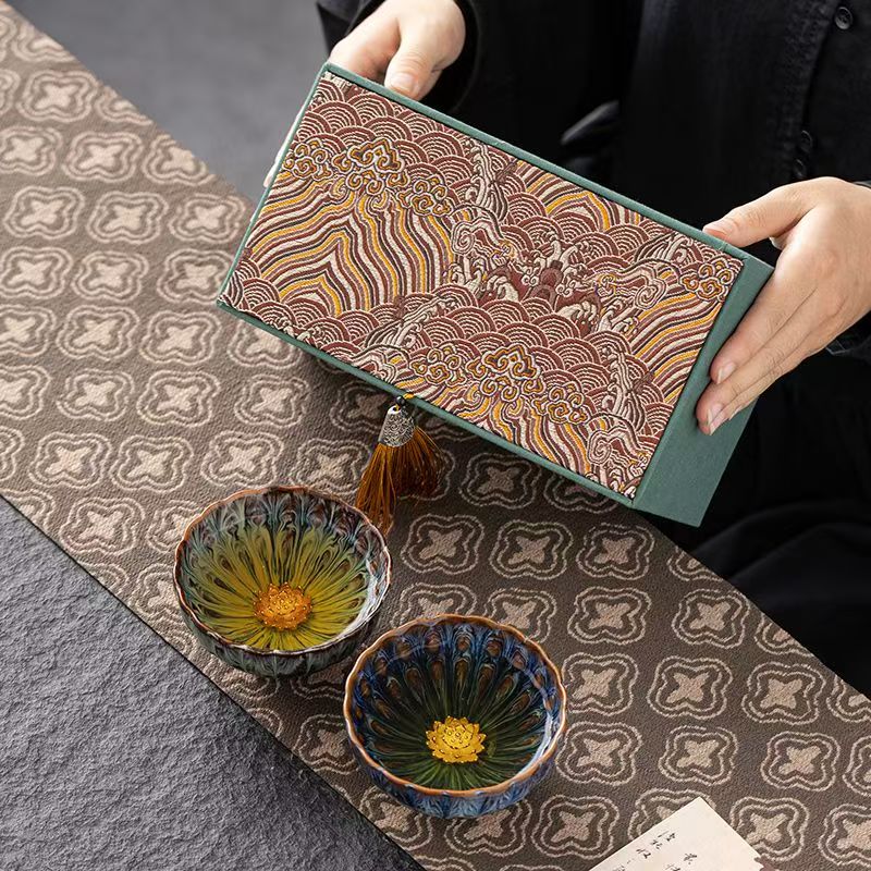 Kiln-changed Lotus Cup
