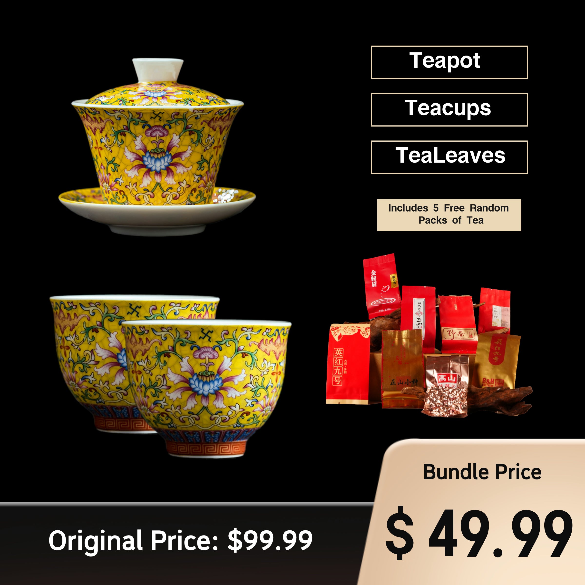 Handmade Enamel Porcelain Tea Cup – Vintage Chinese Gongfu Tasting Cup (Single Cup)