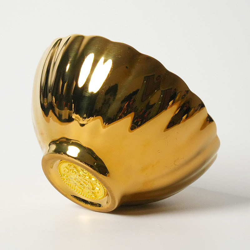 Golden Glow Iridescent Sculpted Tea Masterpiece