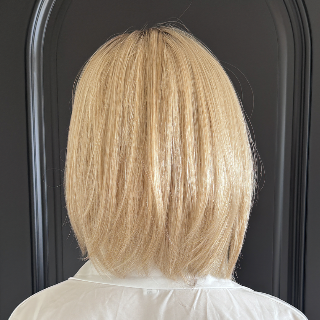 Theodora - Wigyy Ash Blonde Straight Layered Wigs