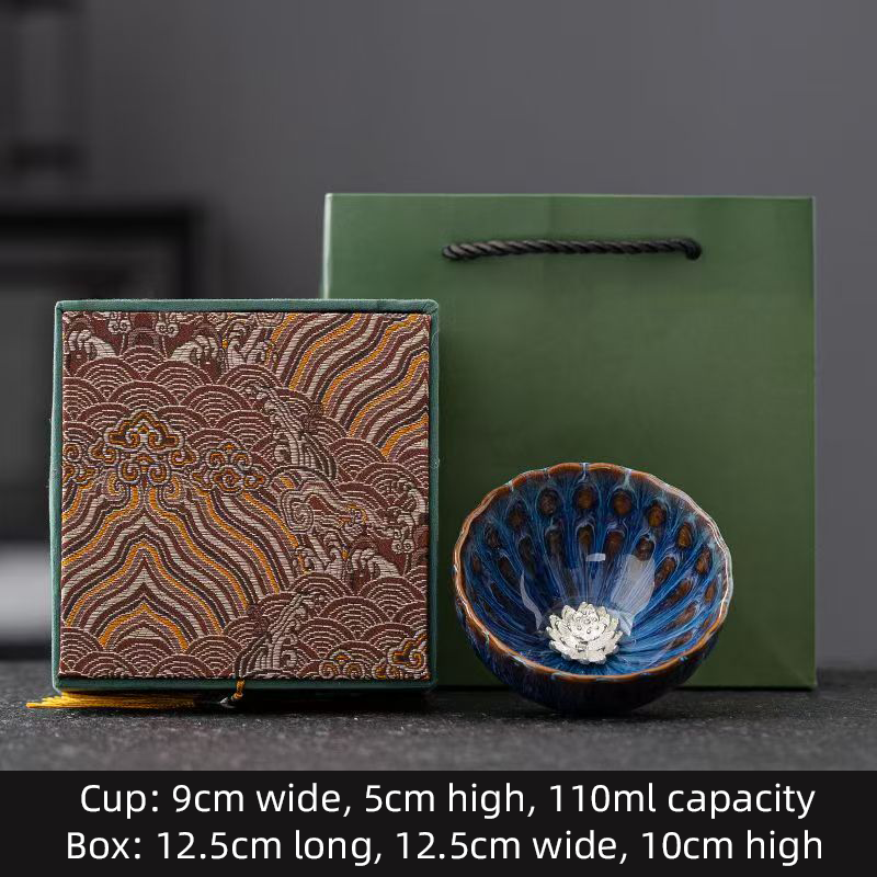 Kiln-changed Lotus Cup