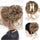 Messy Bun Hair Piece Wavy Curly Chignon Ponytail Hairpiece for Daily Wear